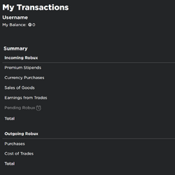 How to View Purchase History in Roblox