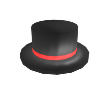 Catalog Red Banded Top Hat Roblox Wikia Fandom - red banded top hat roblox wiki getting my first robux