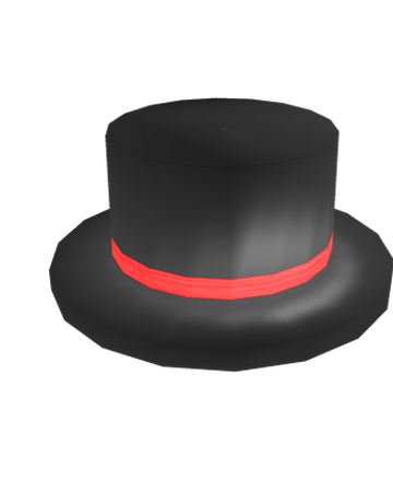 Red Banded Top Hat Roblox Wiki Fandom - how to wear multiple hats on roblox 2021