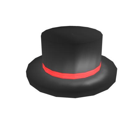 Red Banded Top Hat Roblox Wiki Fandom - roblox report a bug