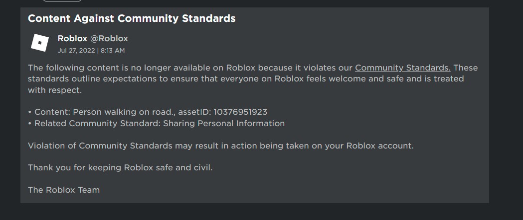 Roblox - In times of crisis, the Roblox community stands strong