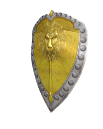 Catalog Noble Lion Knight Shield Roblox Wikia Fandom - lion knight roblox for the home knight lion character