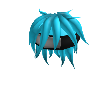 Blue Swoosh Hair - ROBLOX  Como crear un avatar, Crear avatar, Como hacer  un avatar