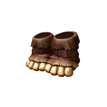Bigfoot feet slippers top