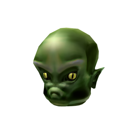 scary alien face