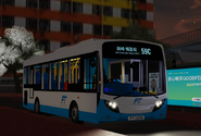 永巴派出Enviro200 Dart (PY5258) 行走59C線