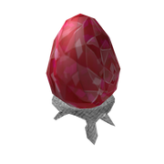 Ruby Fabergé Egg of Sparkle Time