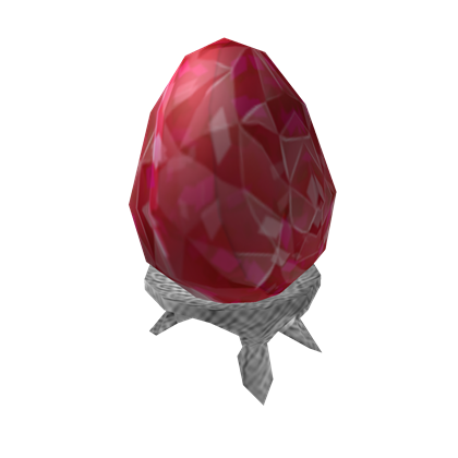 Catalog Ruby Faberge Egg Of Sparkle Time Roblox Wikia Fandom - red fabergé egg roblox
