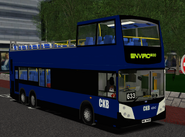 開篷版ADL Enviro500（4EN2／NW9439）行走633線