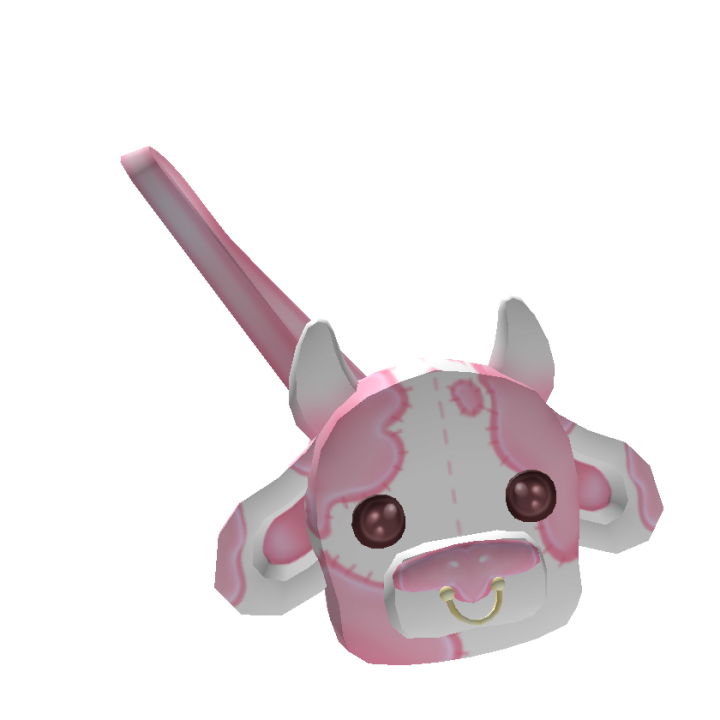 aesthetic light pink strawberry cow roblox avatar