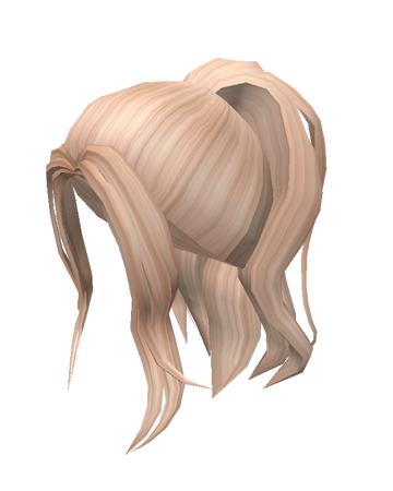 Catalog Blonde Messy Ponytail Roblox Wikia Fandom - brunette blonde messy ponytail roblox