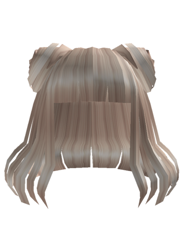 Catalog Aesthetic Short Spacebun Hair Blonde Roblox Wikia Fandom - hair free roblox face girl