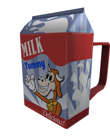 Milk Carton Backpack Roblox Wiki Fandom - strawberry milk backpack roblox