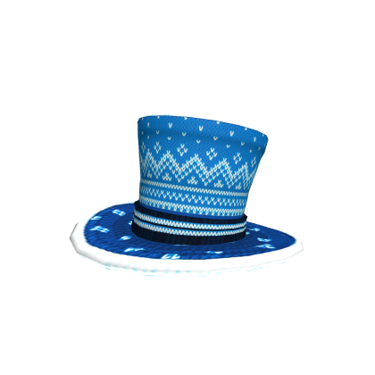 Blue Top Hat with White Band, Roblox Wiki