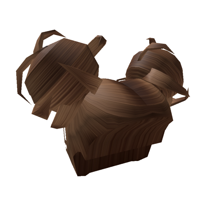 B B Messy Buns In Brown Roblox Wiki Fandom - black bun roblox id