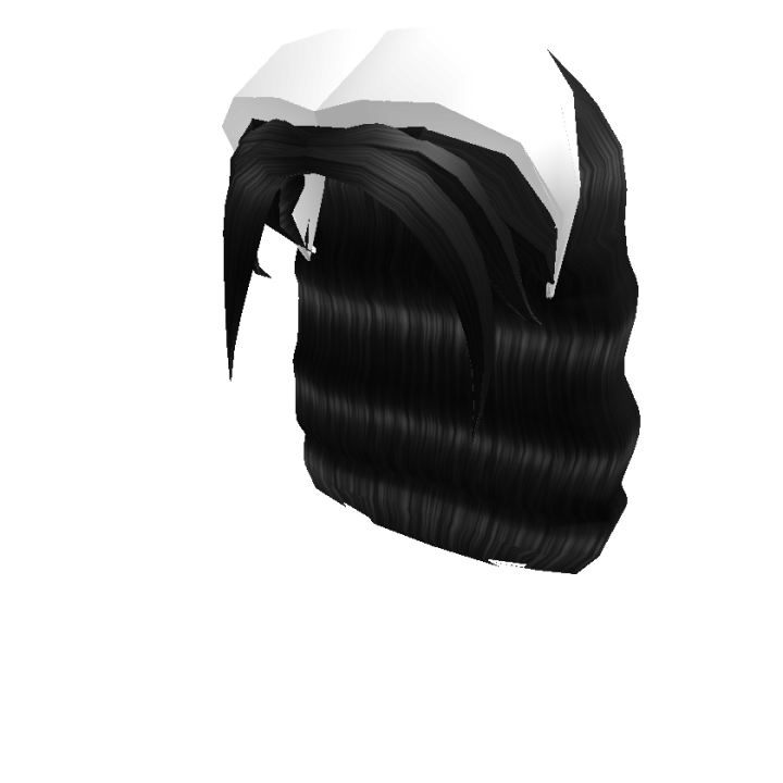 black hair with bandana - Roblox