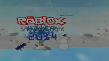 ROBLOX Snowball Fight 2014