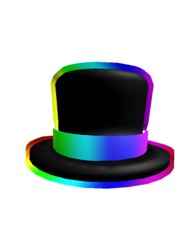 0sq8nll9hgby4m Mix & match this hat with other items to create an avatar that is 1. https roblox fandom com wiki catalog cartoony rainbow banded top hat
