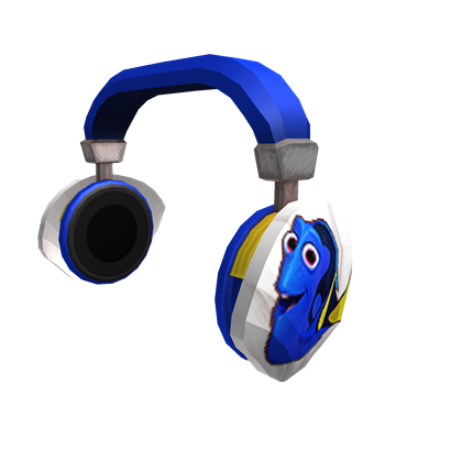 Catalog Dory Headphones Roblox Wikia Fandom - nemo in a bag finding nemo roblox