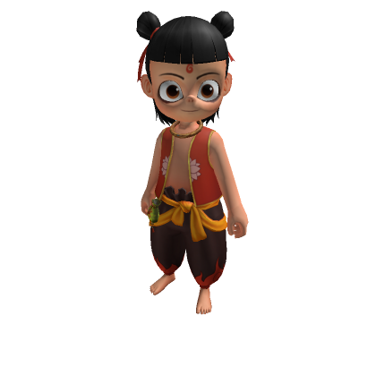 Novo pacote de avatar Kid Nezha grátis no Roblox [Roblox Luobu