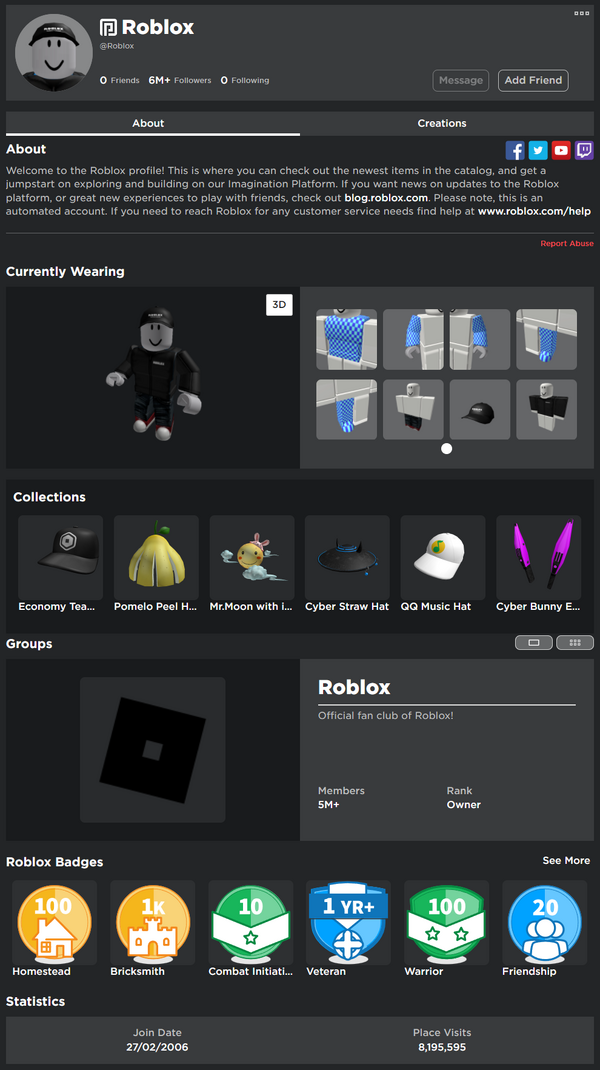 Allow game descriptions include Roblox help page links - Website Features -  Developer Forum