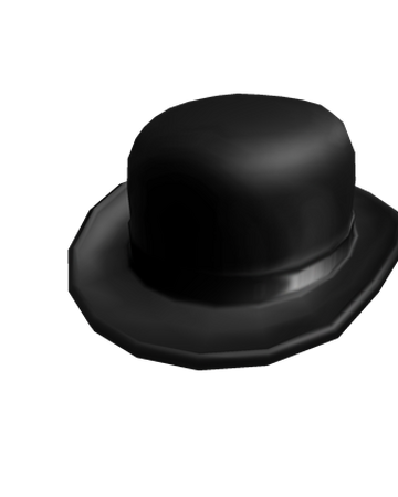 Catalog Black Bowler Roblox Wikia Fandom - roblox bowler hat