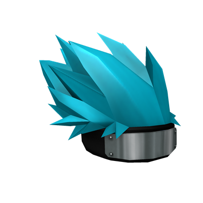 Catalog Blue Haired Ninja Of The Silver Fortress Roblox Wikia Fandom - roblox ninja hair