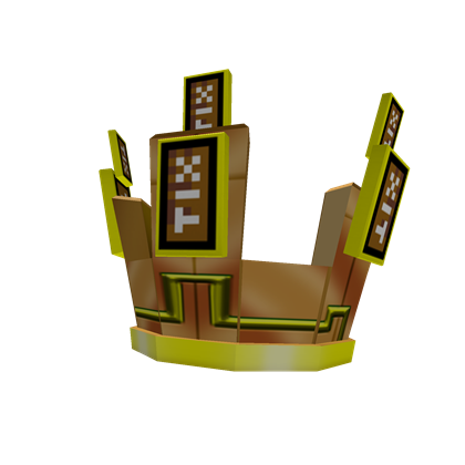 Catalog Crown Of Tix Roblox Wikia Fandom - what are tix in roblox