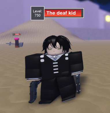 Showcasing the new weapon/family bag in Roblox Soul Eater