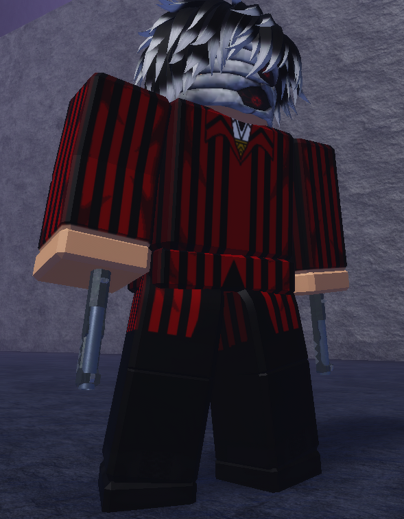 Showcasing the new weapon/family bag in Roblox Soul Eater