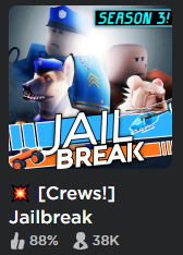 Codigos De Jailbreak Wikia Roblox Fandom