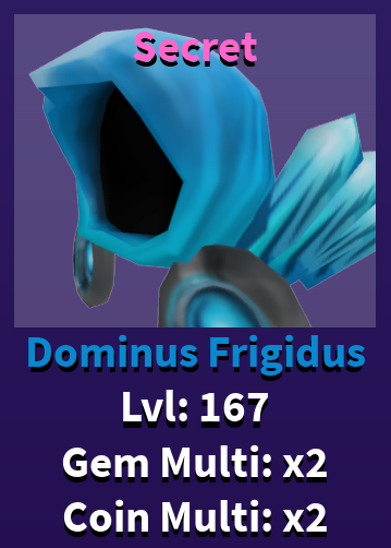 Dominus Frigidus Roblox Bomb Simulator Wiki Fandom - roblox blue dominus