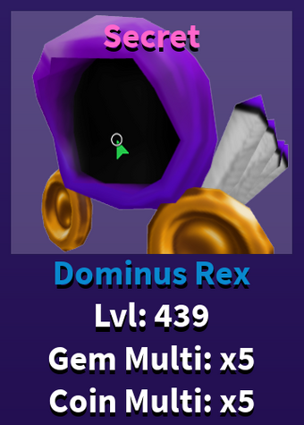 Dominus Rex Roblox Bomb Simulator Wiki Fandom - roblox dominus rex pic