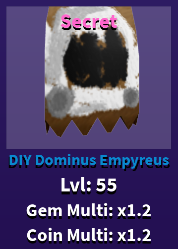 BUY THIS GAMEPASS TO RECEIVE THE DOMINUS EMPYREUS! - Roblox