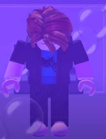 Roblox Purple hair bacon Picture for profile pic on social media