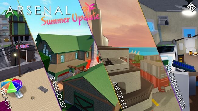 Summer Update Arsenal Wiki Fandom - roblox arsenal summer update