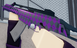 Made a arsenal skin based on purple guy : r/roblox_arsenal