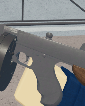 Tommy Gun Arsenal Wiki Fandom - roblox arsenal wiki weapons