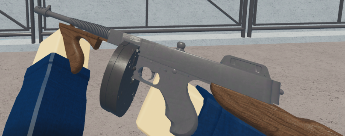 Tommy Gun Arsenal Wiki Fandom - roblox musket shooting games