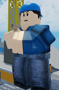 Roblox Arsenal Noob Skin Blue Team