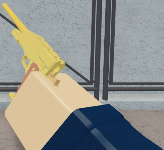 Golden Gun Arsenal Wiki Fandom - roblox luger pistol id