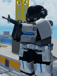 ArtStation - roblox arsenal - cyber mercenary