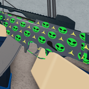 Weapons Skins Arsenal Wiki Fandom - roblox arsenal alien skin