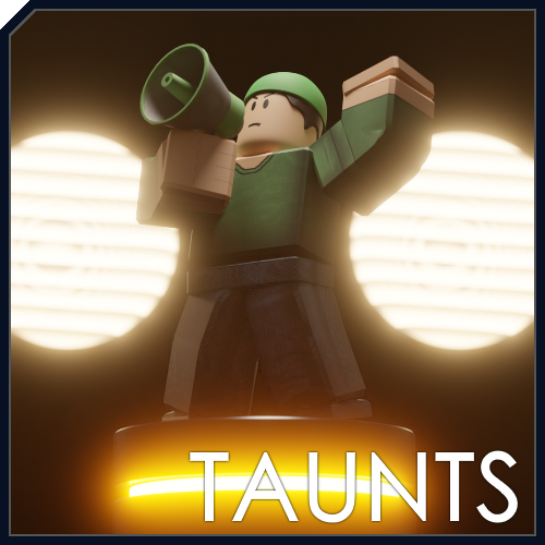 Taunts Arsenal Wiki Fandom - music codes for roblox boombox song naruto