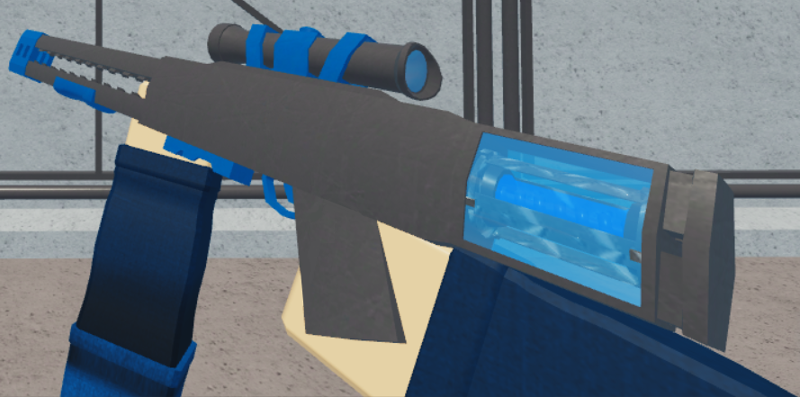 Railgun Arsenal Wiki Fandom - blue laser gun roblox id