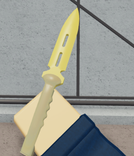 Golden Knife Main Arsenal Wiki Fandom - how to double jump in roblox arsenal