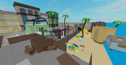 Beach Arsenal Wiki Fandom - roblox arsenal map