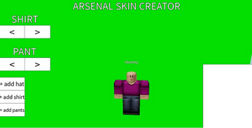 Arsenal Skin Creator | Arsenal Wiki | Fandom