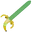 Banana Emerald Sword
