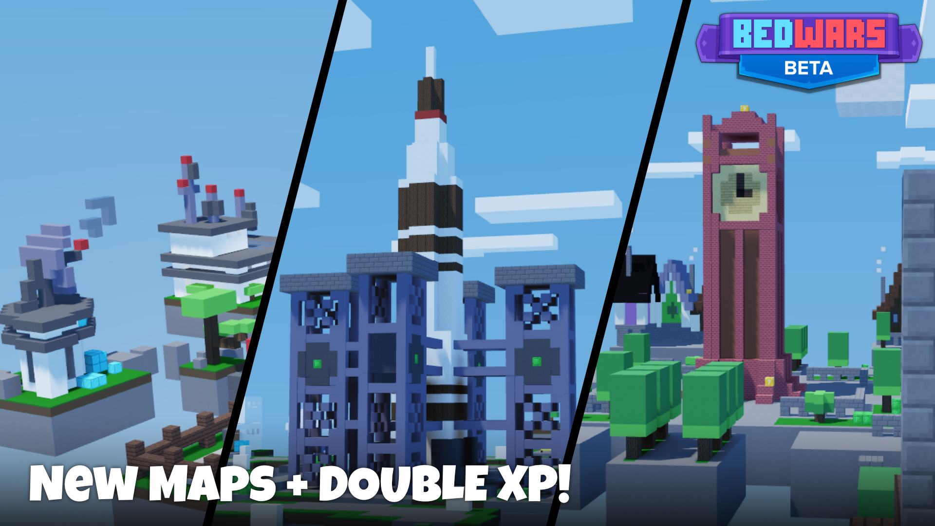 Roblox BedWars on X: 🗺 New Maps! - Candyland (Doubles